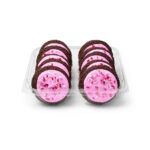Valentine's Day Pink Frosted Chocolate Cookies - imagem 4