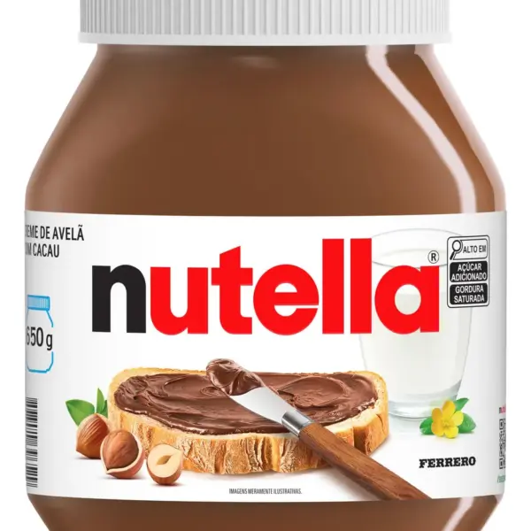 Nutella Creme de Avelã 1 uni 650g