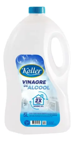 Vinagre De Álcool Koller Acidez 8% Frasco 5 Litros